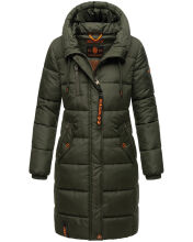 Marikoo Yuikoo lange Damen Winterjacke Dark...