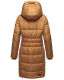 Marikoo Yuikoo lange Damen Winterjacke Camel-Größe XS - Gr. 34