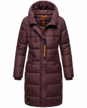 Marikoo Yuikoo Damen Winterjacke B941 Weinrot...