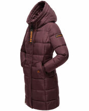 Marikoo Yuikoo Damen Winterjacke B941 Weinrot Größe XS - Gr. 34