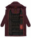 Marikoo Yuikoo Damen Winterjacke B941 Weinrot Größe XS - Gr. 34