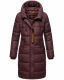 Marikoo Yuikoo Damen Winterjacke B941 Weinrot Größe M - Gr. 38