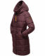 Marikoo Yuikoo Damen Winterjacke B941 Weinrot Größe M - Gr. 38