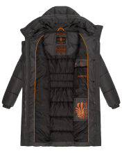 Marikoo Yuikoo lange Damen Winterjacke Anthrazit-Gr&ouml;&szlig;e XL - Gr. 42