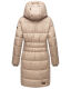 Marikoo Yuikoo lange Damen Winterjacke Taupe-Größe XS - Gr. 34