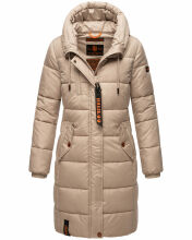Marikoo Yuikoo Damen Winterjacke B941 Taupe...