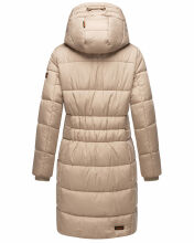 Marikoo Yuikoo Damen Winterjacke B941 Taupe Größe XL - Gr. 42
