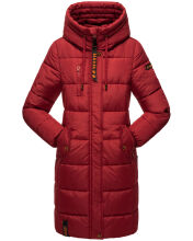 Marikoo Yuikoo lange Damen Winterjacke Blood Red-Gr&ouml;&szlig;e XS - Gr. 34