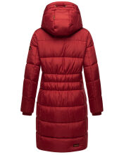 Marikoo Yuikoo lange Damen Winterjacke Blood Red-Größe M - Gr. 38