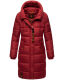 Marikoo Yuikoo lange Damen Winterjacke Blood Red-Größe L - Gr. 40