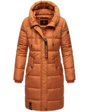 Marikoo Yuikoo lange Damen Winterjacke Cinnamon-Gr&ouml;&szlig;e XS - Gr. 34