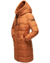Marikoo Yuikoo lange Damen Winterjacke Cinnamon-Gr&ouml;&szlig;e XS - Gr. 34