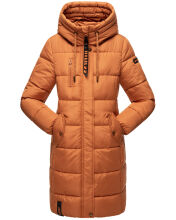 Marikoo Yuikoo lange Damen Winterjacke Cinnamon-Größe M - Gr. 38