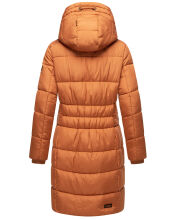 Marikoo Yuikoo lange Damen Winterjacke Cinnamon-Größe M - Gr. 38