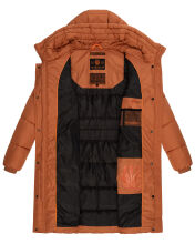 Marikoo Yuikoo lange Damen Winterjacke Cinnamon-Größe M - Gr. 38