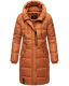 Marikoo Yuikoo lange Damen Winterjacke Cinnamon-Größe M - Gr. 38
