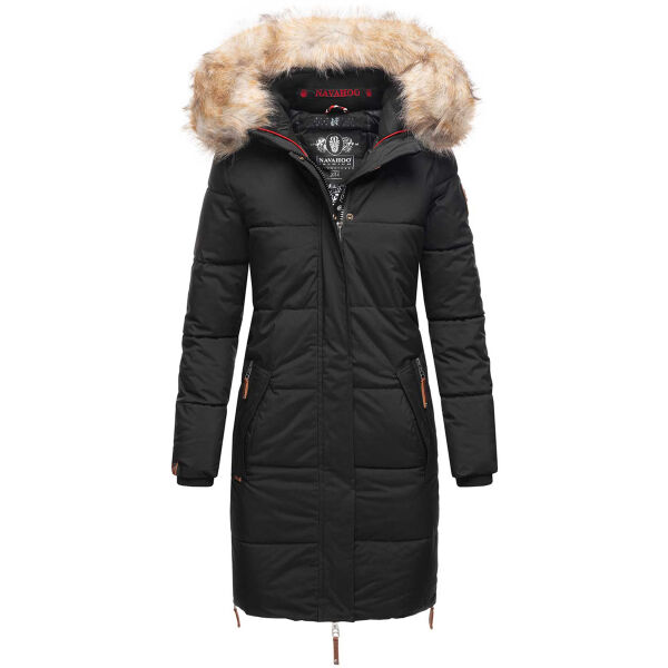 Navahoo Halina ladies winter quilted coat with faux fur

 Schwarz