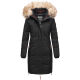 Navahoo Halina ladies winter quilted coat with faux fur

 Schwarz