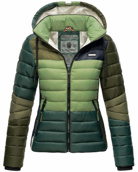 Navahoo Lulana ladies quilted colour blocking design  Größe XS - Gr. 34