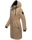 Navahoo Letiziaa Damen Parka Winterjacke Taupe Größe XXXL - Gr. 46