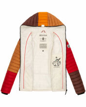 Navahoo Multikulti (multicolor) spring quilted jacket  Größe XS - Gr. 34