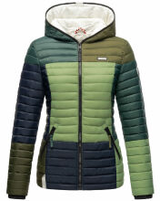 Navahoo Multikulti (multicolor) spring quilted jacket  Größe S - Gr. 36