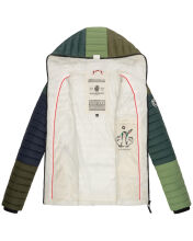 Navahoo Multikulti Mehrfarbige &Uuml;bergangs Steppjacke Forest Gr&ouml;&szlig;e XXL - Gr. 44