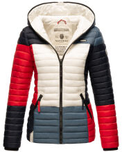 Navahoo Multikulti Mehrfarbige &Uuml;bergangs Steppjacke French Gr&ouml;&szlig;e S - Gr. 36