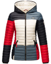 Navahoo Multikulti Mehrfarbige &Uuml;bergangs Steppjacke French Gr&ouml;&szlig;e S - Gr. 36