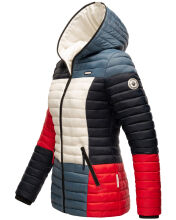 Navahoo Multikulti Mehrfarbige &Uuml;bergangs Steppjacke French Gr&ouml;&szlig;e S - Gr. 36