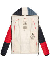 Navahoo Multikulti Mehrfarbige &Uuml;bergangs Steppjacke French Gr&ouml;&szlig;e S - Gr. 36