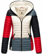 Navahoo Multikulti Mehrfarbige Übergangs Steppjacke French Größe XL - Gr. 42