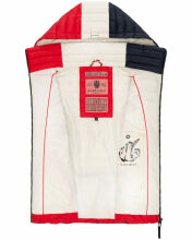 Navahoo Shadaa Multikulti Damen Weste ärmellose Steppweste Multicolour – French Größe S - Gr. 36