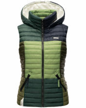 Navahoo Shadaa Multikulti ladies vest sleeveless quilted vest  Größe XS - Gr. 34