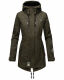 Marikoo Zimtzicke Damen Softshelljacke Zimt-D-Olive-wp-Gr.S