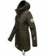 Marikoo Zimtzicke Damen Softshelljacke Zimt-D-Olive-wp-Gr.S