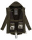 Marikoo Zimtzicke Damen Softshelljacke Zimt-D-Olive-wp-Gr.S