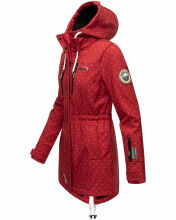 Marikoo Zimtzicke ladies softshell jacket Zimt-Rot-wp-Gr.XS