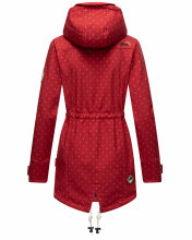 Marikoo Zimtzicke ladies softshell jacket Zimt-Rot-wp-Gr.XS
