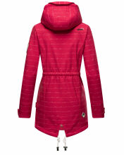 Marikoo Zimtzicke Damen Softshelljacke Zimt-Fuchsia-wL-Gr.M