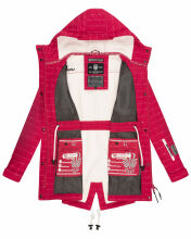 Marikoo Zimtzicke Damen Softshelljacke Zimt-Fuchsia-wL-Gr.M
