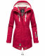 Marikoo Zimtzicke Damen Softshelljacke Zimt-Fuchsia-wL-Gr.M