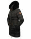 Navahoo Paula Ladies Winter Jacket Coat Parka Warm Lined Winterjacket B383 Schwarz schwarzes Fell Größe L - Gr. 40