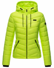 Navahoo Kuala Damen Steppjacke Kuala-Neon-Grün-Gr.M