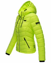 Navahoo Kuala Damen Steppjacke Kuala-Neon-Grün-Gr.M