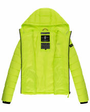 Navahoo Kuala Damen Steppjacke Kuala-Neon-Grün-Gr.M