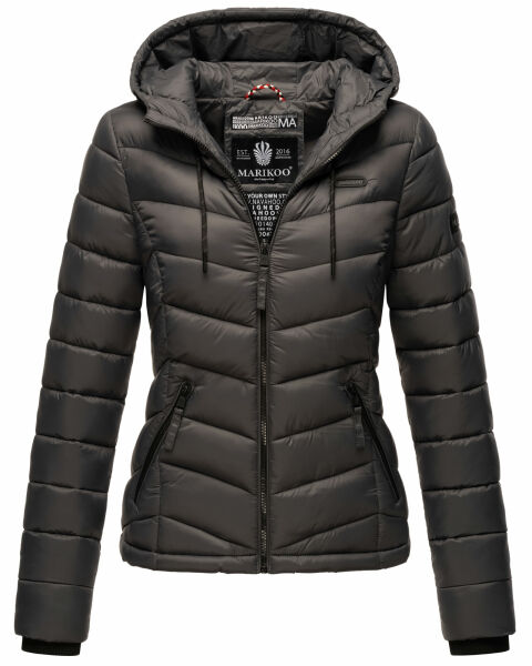 Navahoo Kuala Damen Steppjacke Kuala-Anthrazit-Gr.M