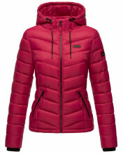Navahoo Kuala Damen Steppjacke Kuala-Fuchsia-Gr.M