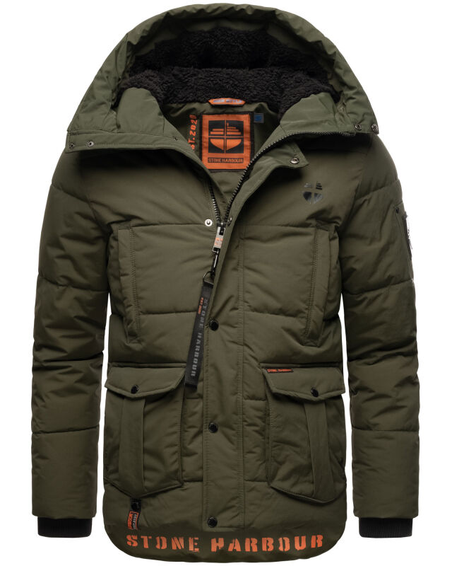 Stone Harbour Admaroo Winterjacke Olive Gr&ouml;&szlig;e M - Gr. M