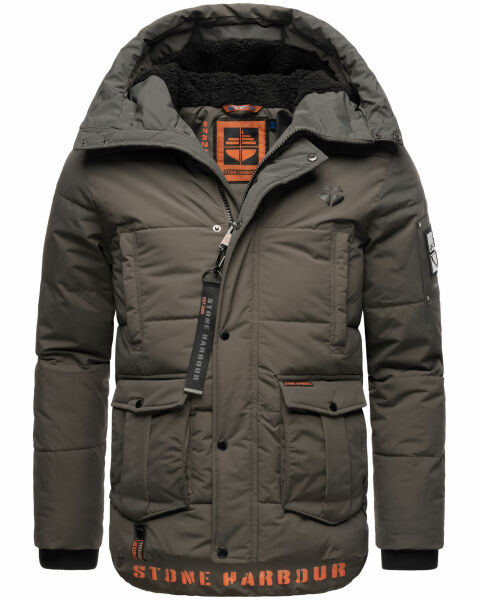 Stone Harbour Admaroo Winterjacke Anthrazit Größe XXL - Gr. 2XL